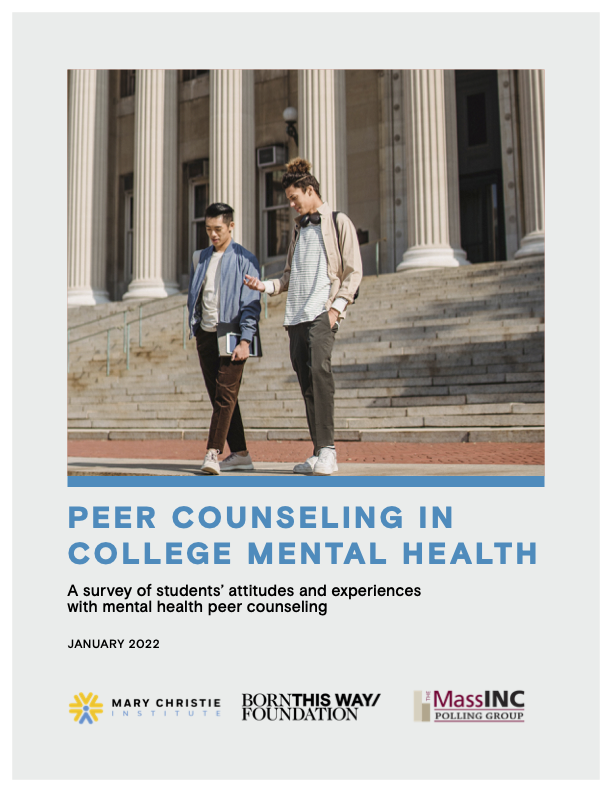 Peer Counseling in College Mental Health