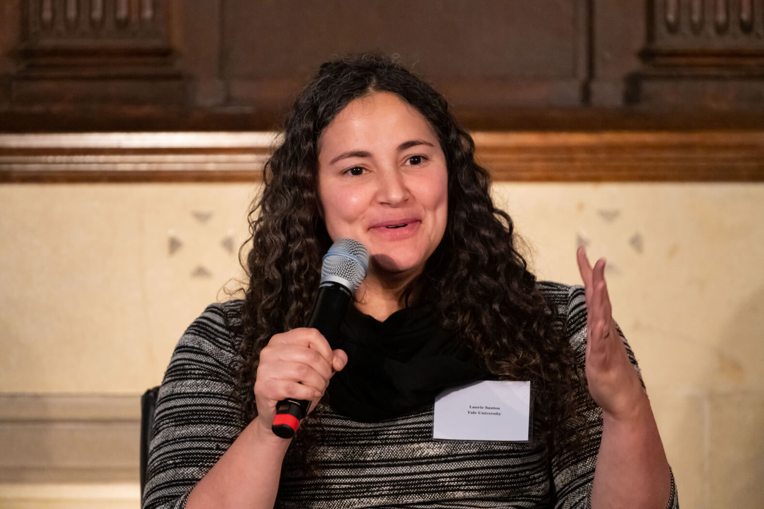 Laurie Santos speaking