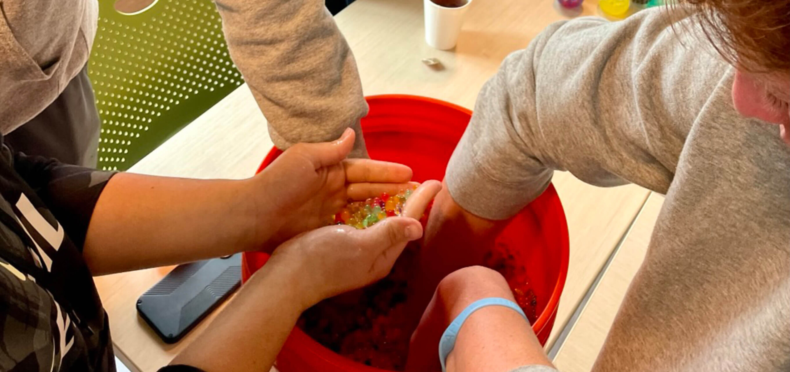 Childrens' hands 